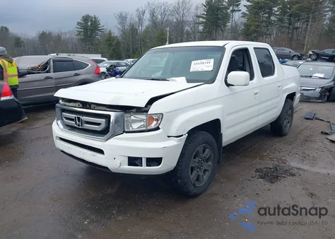 2009 Honda Ridgeline Rts from USA, damaged, VIN 5FPYK16439B106641